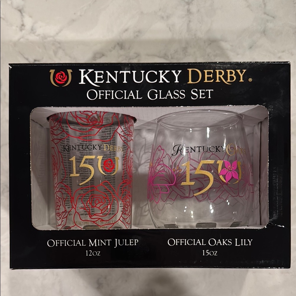 Kentucky Derby Official Glass Set